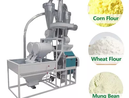 Automatic wheat milling machine