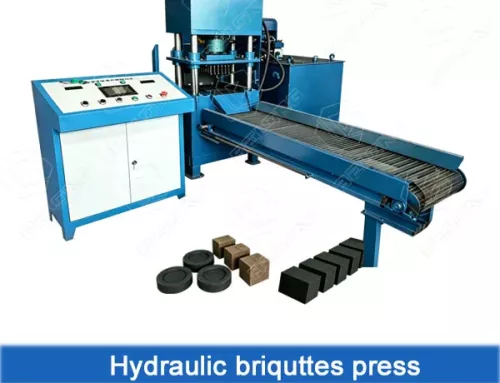 Hydraulic shisha charcoal press